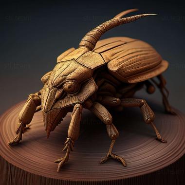 3D model Lucanus formosanus (STL)